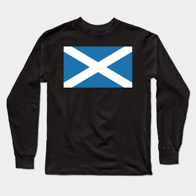 Scotland flag Long Sleeve T-Shirt by Designzz